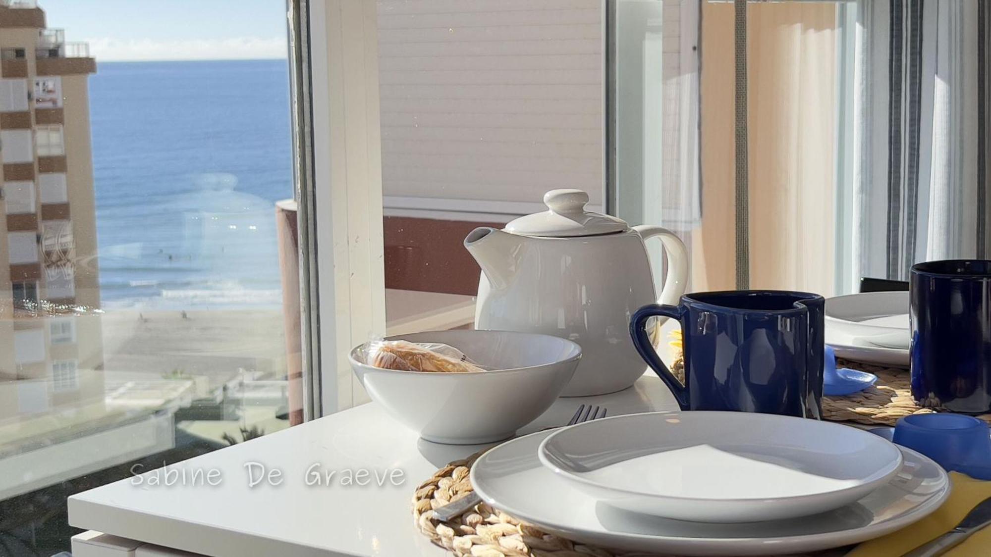 Apartamento Primera Linea Playa Carabela-c704 Seaside Pool For 2 Torrox